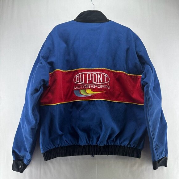 Vintage Winner's Circle Jacket Mens Sz XL NASCAR Racing #24 Jeff Gordon Blue Red - Picture 3 of 11